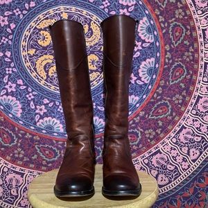 Frye Knee High Leather Boots